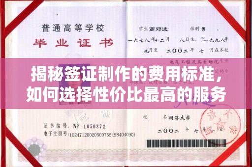 平邑揭秘签证制作的费用标准，如何选择性价比最高的服务？