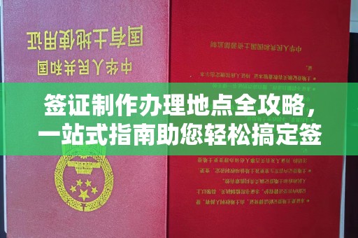 文安签证制作办理地点全攻略，一站式指南助您轻松搞定签证