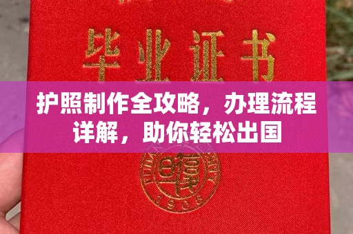 洞头护照制作全攻略，办理流程详解，助你轻松出国